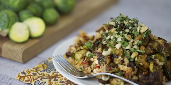 Thai Roasted Brussels Sprouts