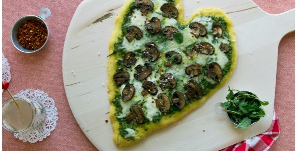 Heart Pizza