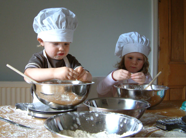 Kids cooking