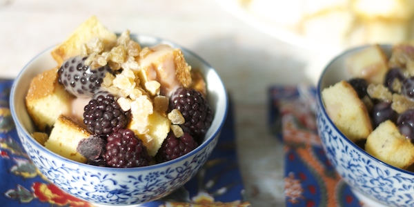 Ginger Berry Trifle horizontal