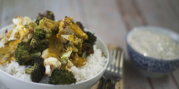 Yellow Curry with Mint Yogurt Recipe